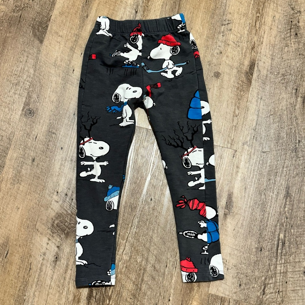 Zara Snoopy Leggings Size 4/5